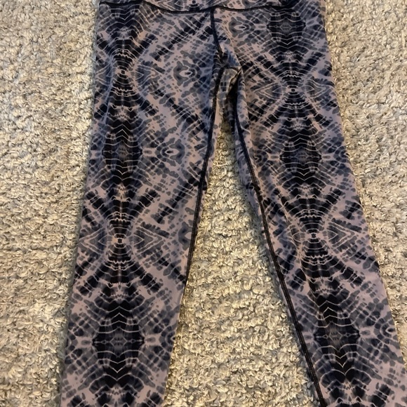 Victoria Sport Black and pink Active Leggings large - Picture 2 of 8